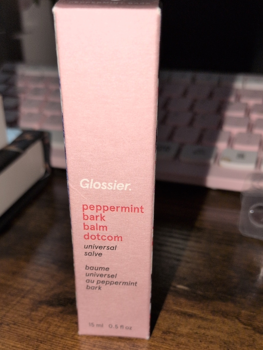 GLOSSIER Peppermint Bark Balm Dotcom -